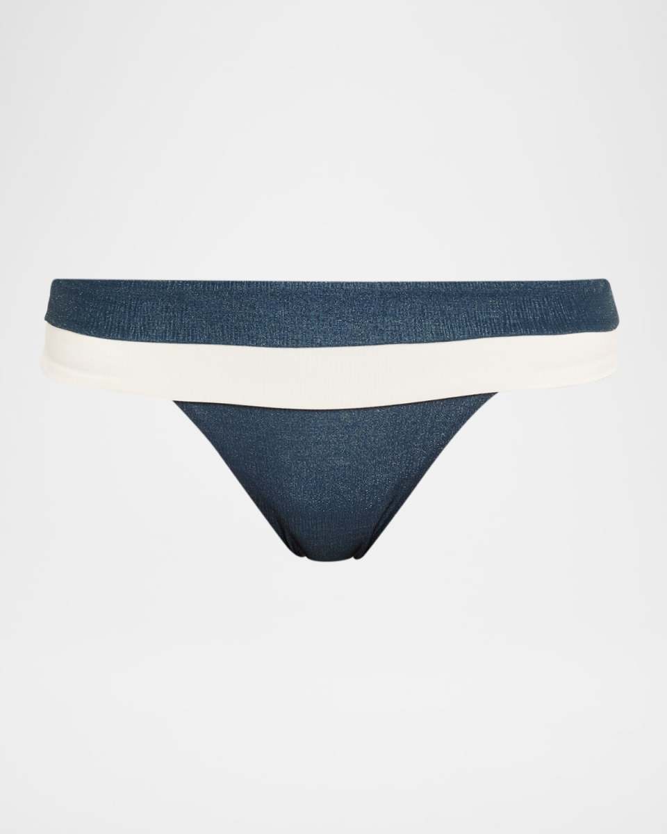Striped Banded Bikini Bottoms